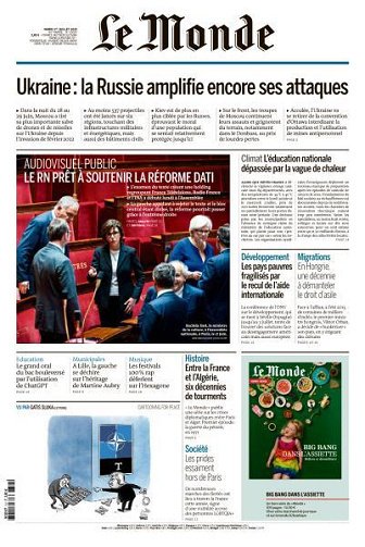 Le Monde du Mardi 1er Juillet 2025