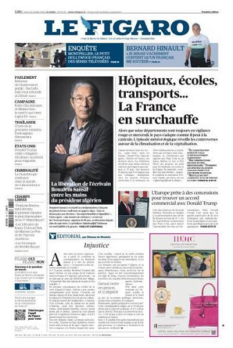 Le Figaro du Mercredi 2 Juillet 2025