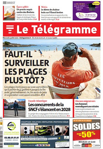 Le Télégramme (7 éditions) - 2 Juillet 2025
