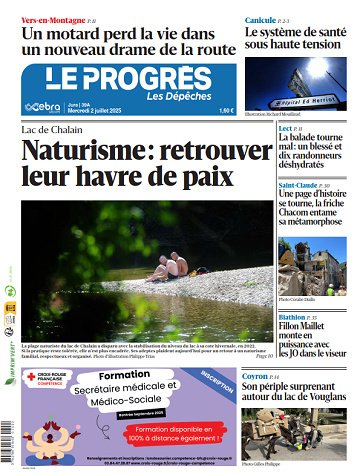 Le progrès (7 éditions) - 2 Juillet 2025