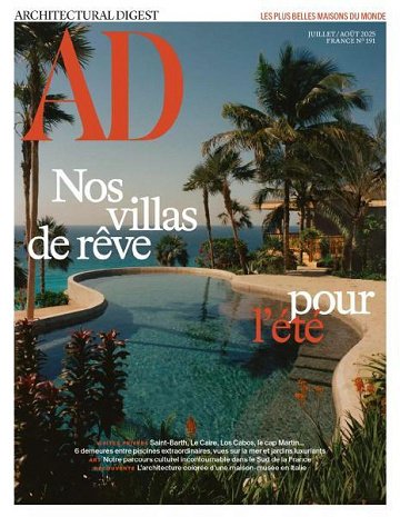 AD Architectural Digest France - Juillet-Août 2025