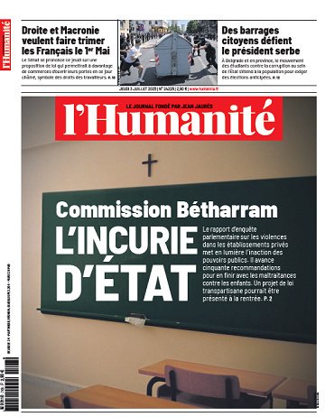 L'Humanite - 3 Juillet 2025