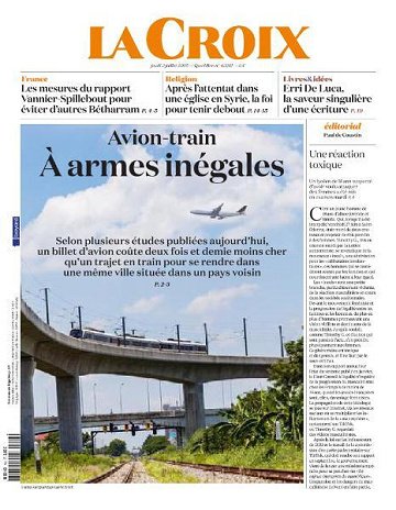La Croix - 3 Juillet 2025