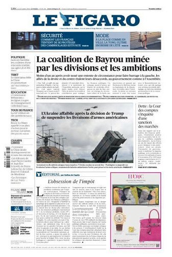 Le Figaro du Jeudi 3 Juillet 2025