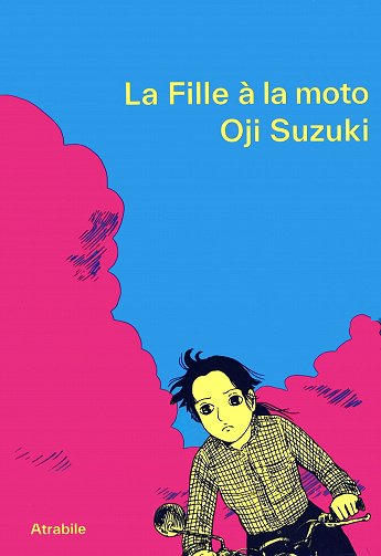 La fille à la moto