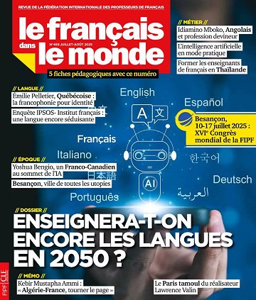 Le français dans le monde - Juillet-Août 2025