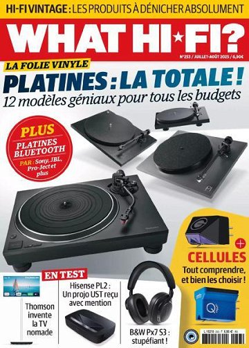 What Hi-Fi France - Juillet-Août 2025