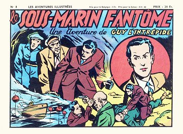 Les aventures illustrees (Serie 2) - Tome 08 - Le sous-marin fantôme