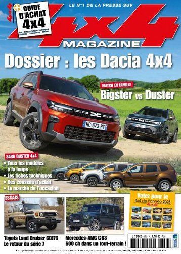 4x4 Magazine France - Juillet-Septembre 2025