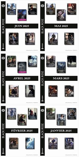 Pack Harlequin Black Rose (Janvier-Juin 2025) - Collectif Pack Harlequin Black Rose (Janvier-Juin 2025) - Collectif