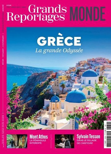 Grands Reportages - Juillet-Septembre 2025