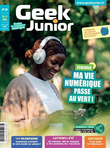 Geek Junior - Juillet-Août 2025