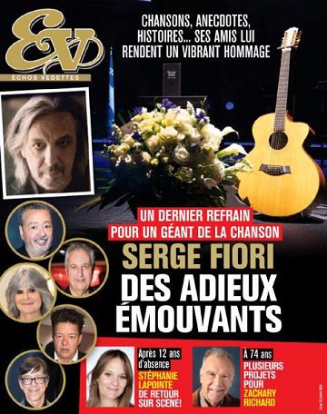 Échos Vedettes - 19 Juillet 2025