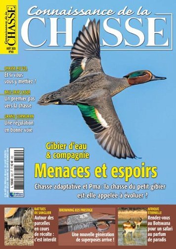 Connaissance de la Chasse - Août 2025