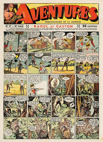 Aventures 1938-27 - 1938-52