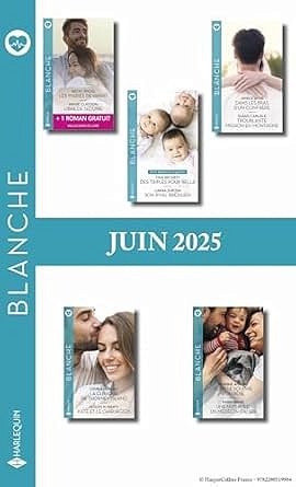 Pack mensuel Blanche - 10 romans + 1 titre gratuit (Juin 2025) - Collectif