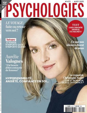 Psychologies France - Août 2025