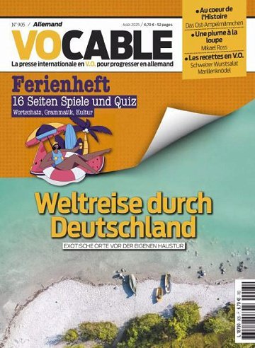Vocable Allemand - Août 2025