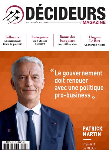 Décideurs Magazine - Juillet-Août 2025