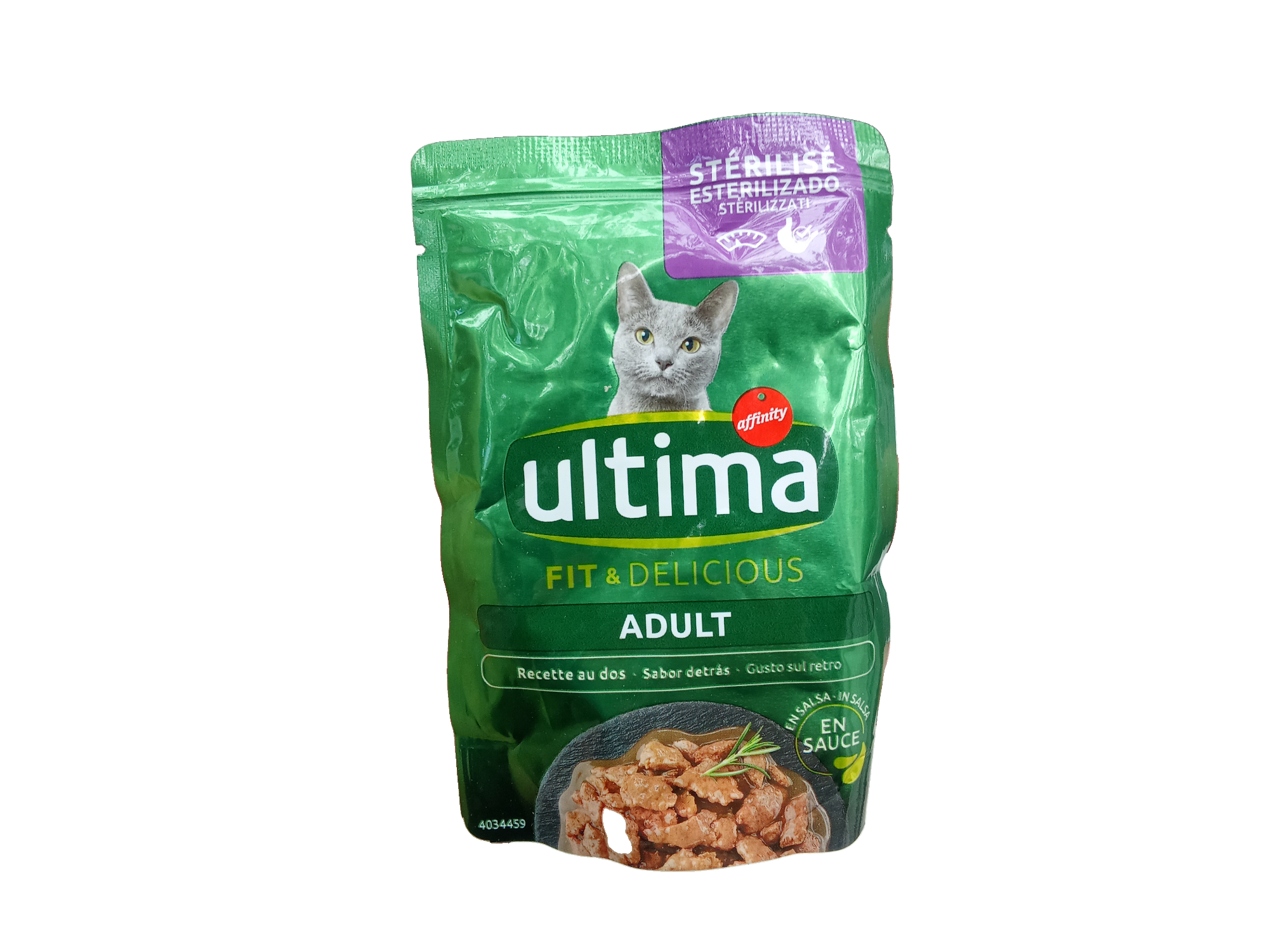 ultima chat sterilisé en sauce fit délicieuse 