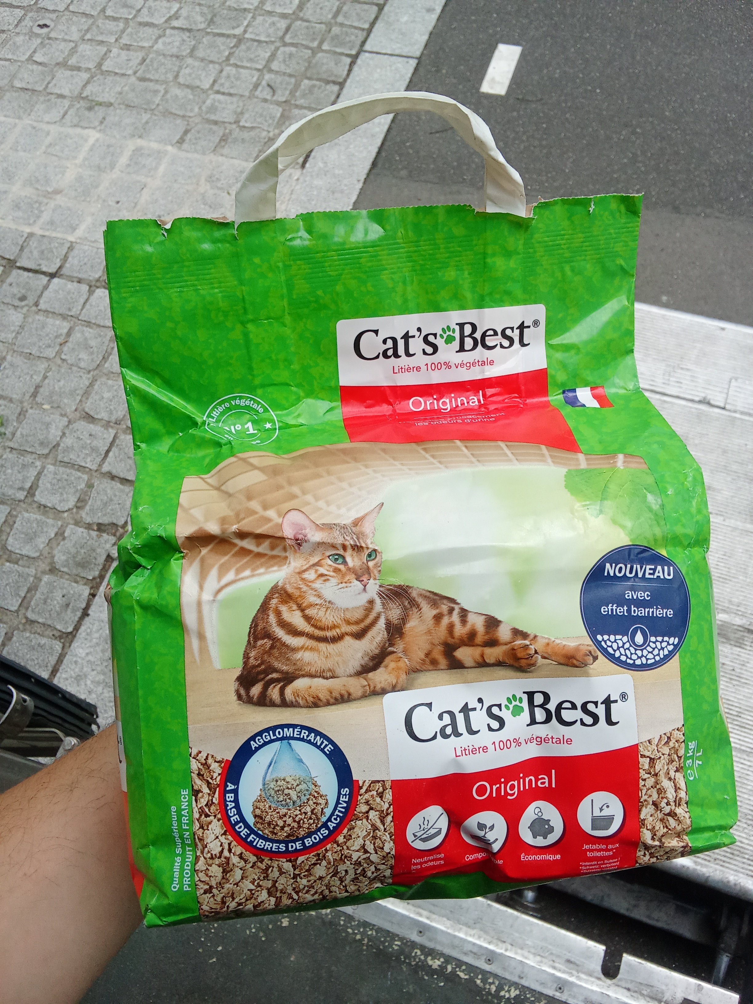 Litiére 100% vegetales