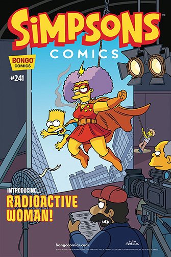 Simpsons Comics #241 (Radioactive WoMan The Movie!)