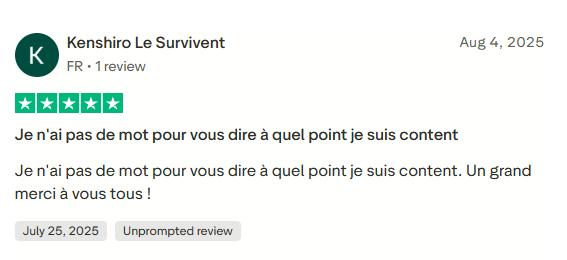 Avis client