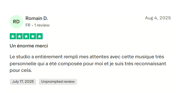 Avis client