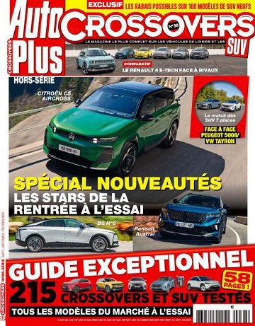 Auto Plus Hors-Série Crossovers Suv - Août-Octobre 2025