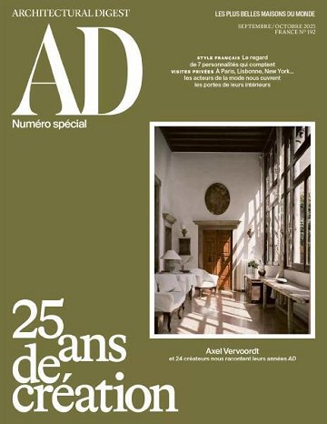 AD Architectural Digest France - Septembre-Octobre 2025