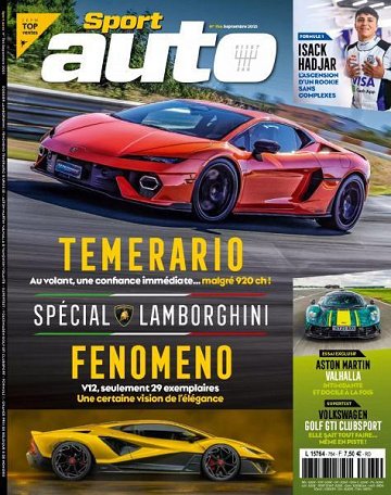 Sport Auto France - Septembre 2025