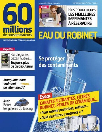 60 Millions de Consommateurs - Septembre 2025