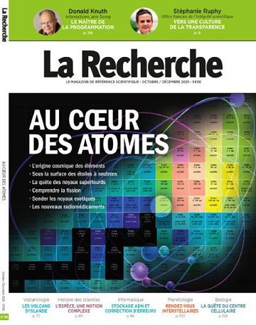 La Recherche - Octobre-Décembre 2025
