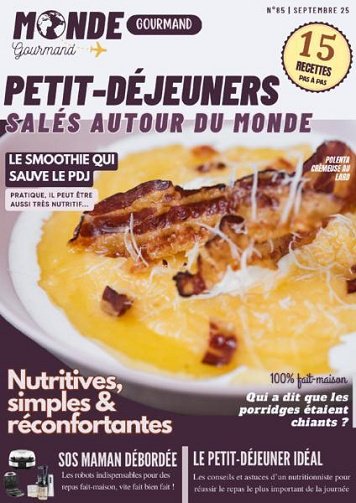 Monde Gourmand N°85 - Septembre 2025