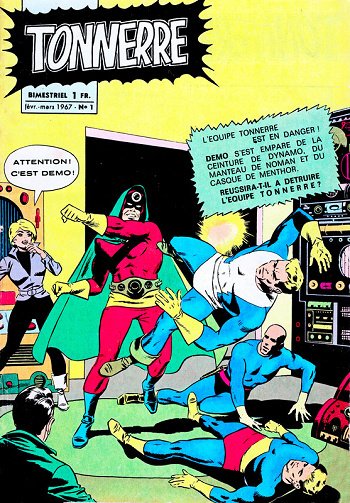 Tonnerre - Tome 01 - Dynamo et les sinistres agents de l'Etoile Rouge