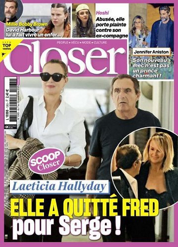 Closer France - 7 Novembre 2025