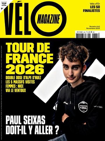 Vélo Magazine - Novembre 2025