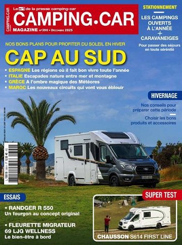 Camping-Car Magazine - Décembre 2025