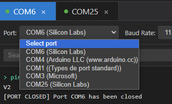 Available Ports