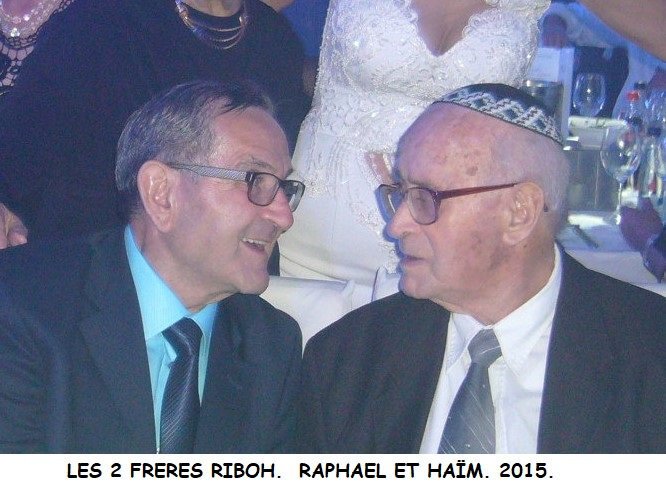 HAÏM-ROBERT RIBOH. FILS DE RAPHAEL RIBOH. 1925-2016. 3/13.