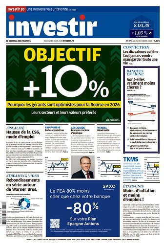 Investir - 20 Décembre 2025