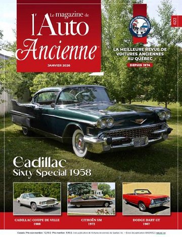 L'Auto Ancienne - Janvier 2026