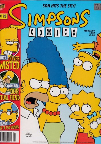 Simpsons Comics #128