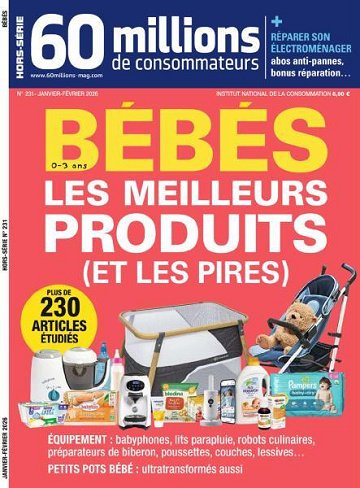 60 Millions de Consommateurs Hors-Série - Janvier-Février 2026