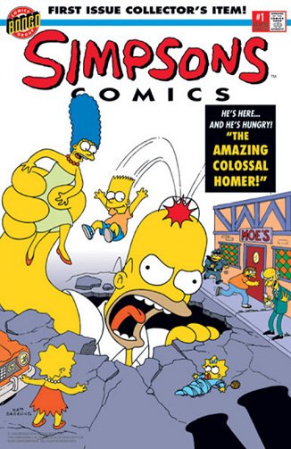Simpsons Comics 001