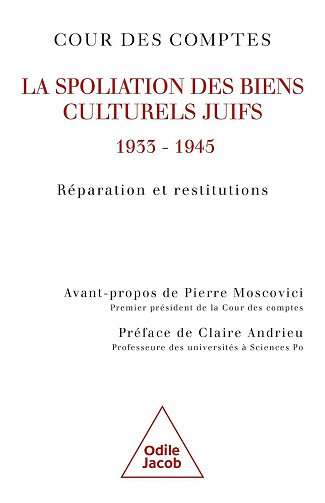 La Spoliation des biens culturels juifs, 1933 - 1945 - Cour des comptes (2025)