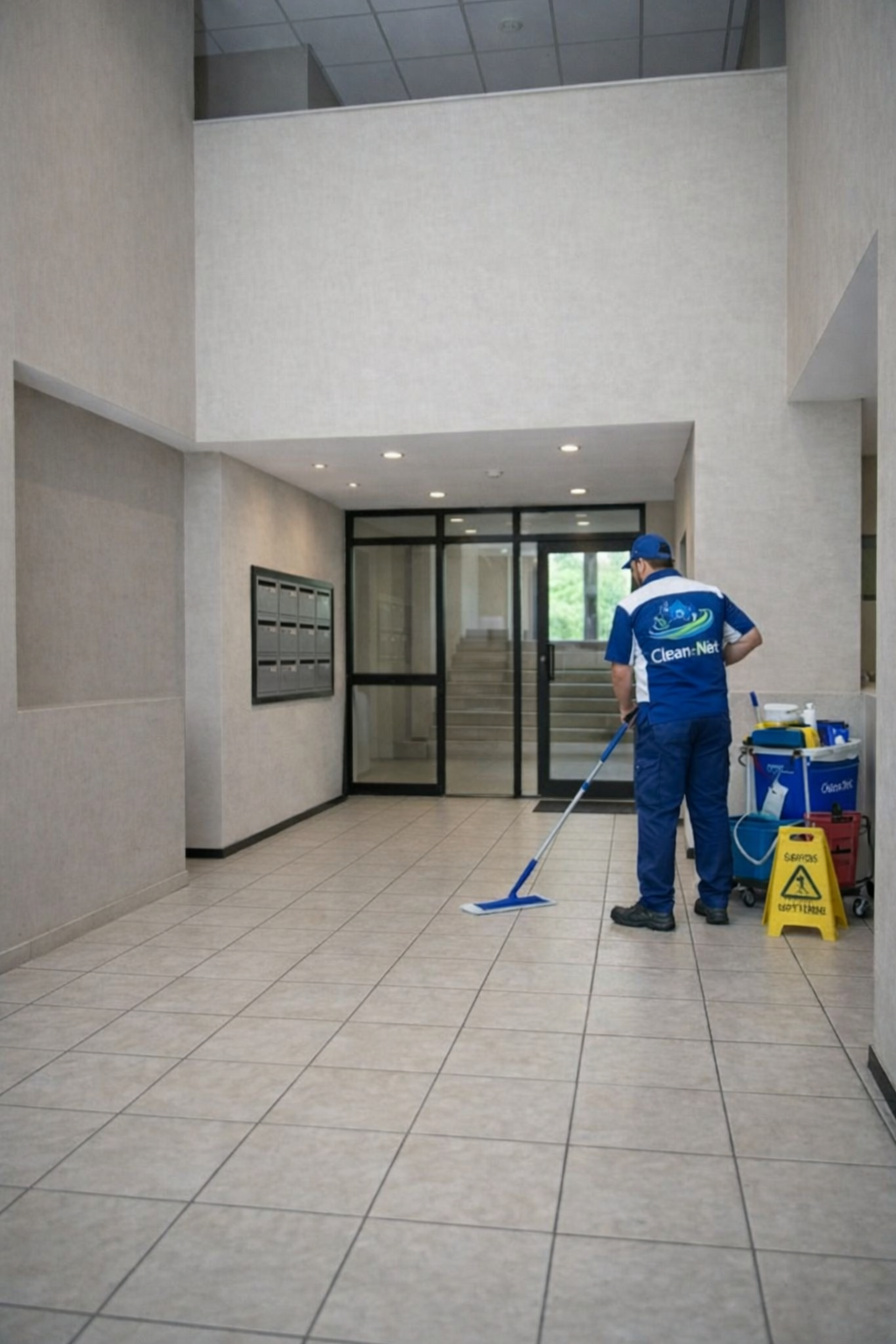 Nettoyage copropriétés parties communes