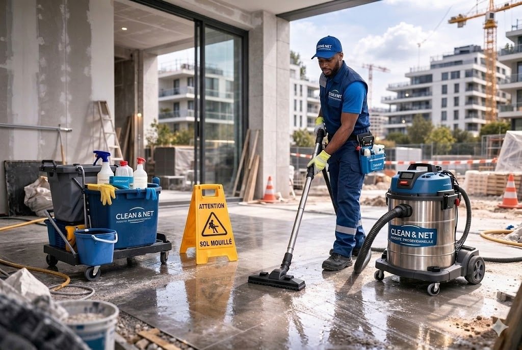 Nettoyage fin de chantier professionnel