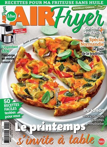 Recettes pour ma Friteuse sans huile - Mars-Avril 2026