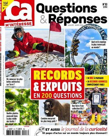 Ça M'Intéresse Questions & Réponses - Janvier-Mars 2026